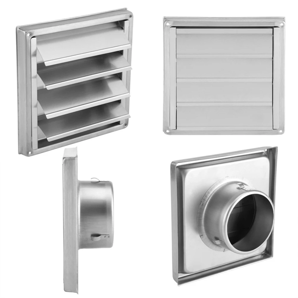 Rainproof Cap Stainless Steel Vent 125/150mm 1PCS 304 Stainless Steel Anti-rust Movable Square Vents Brand New
Rainproof Cap Stainless Steel Vent 125/150mm 1PCS 304 Stainless Steel Anti-rust Movable Square Vents Brand New