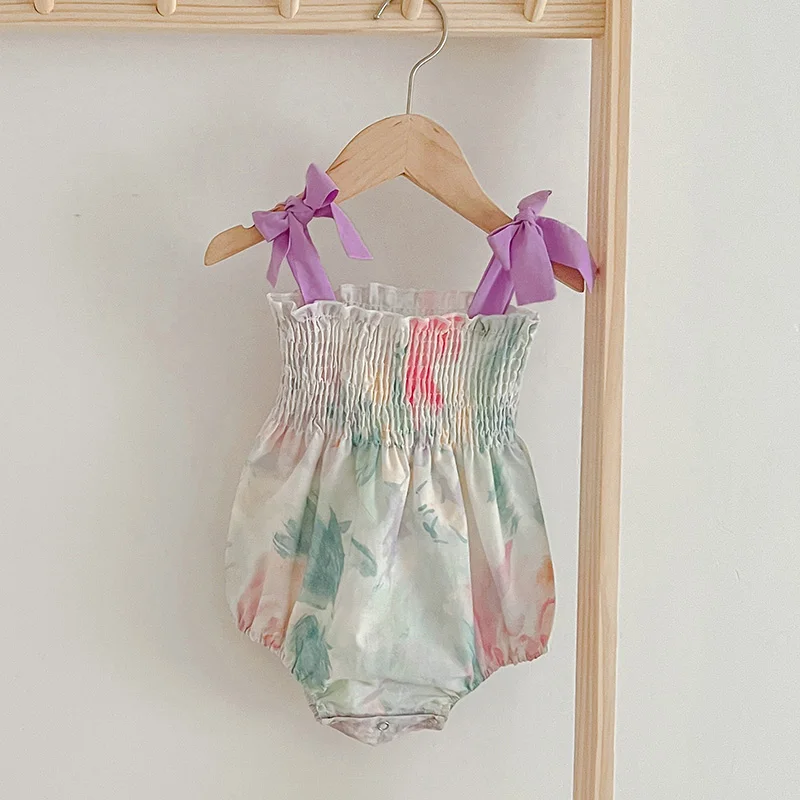 Summer 0-24M Baby Girls Clothes Infant Baby Girls Jumpsuit Sleeveless Cotton Printing Newborn Baby Girls Romper
Summer 0-24M Baby Girls Clothes Infant Baby Girls Jumpsuit Sleeveless Cotton Printing Newborn Baby Girls Romper