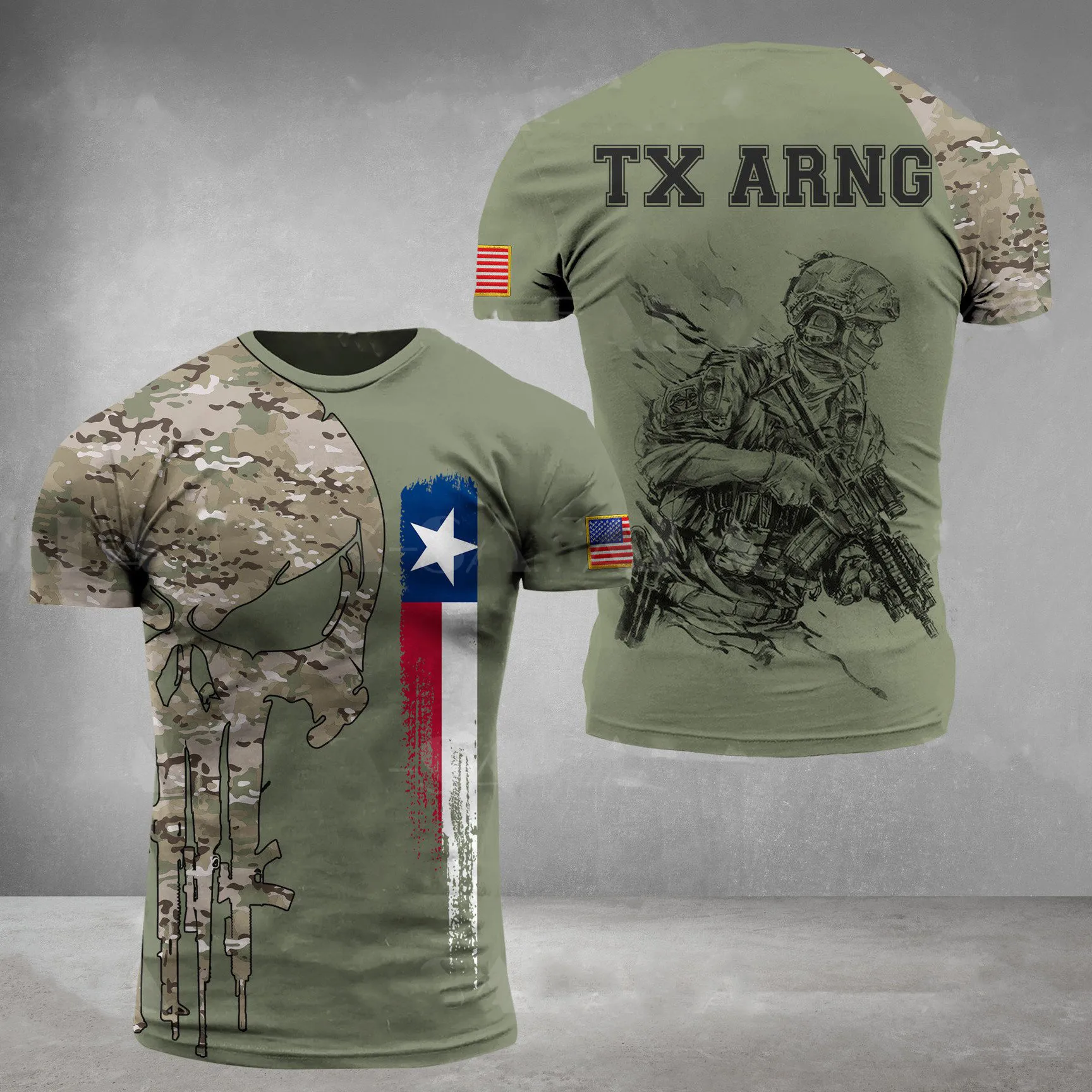Summer 2022 New US Veterans Men's T-Shirt Print 3D Top Flag Guard Men's And wWomen's Oversized T-Shirts
Summer 2022 New US Veterans Men's T-Shirt Print 3D Top Flag Guard Men's And wWomen's Oversized T-Shirts