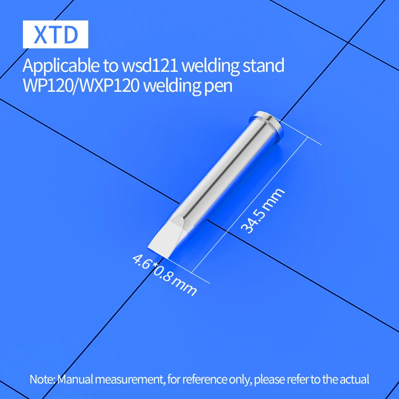Паяльное жало серии XT XTA XTB XTD XTE XTF XTC XTO для Weller WSD121 WXP120 WP120 WX1010/2020 WT1010H WXMP120 Station Iron
Паяльное жало серии XT XTA XTB XTD XTE XTF XTC XTO для Weller WSD121 WXP120 WP120 WX1010/2020 WT1010H WXMP120 Station Iron