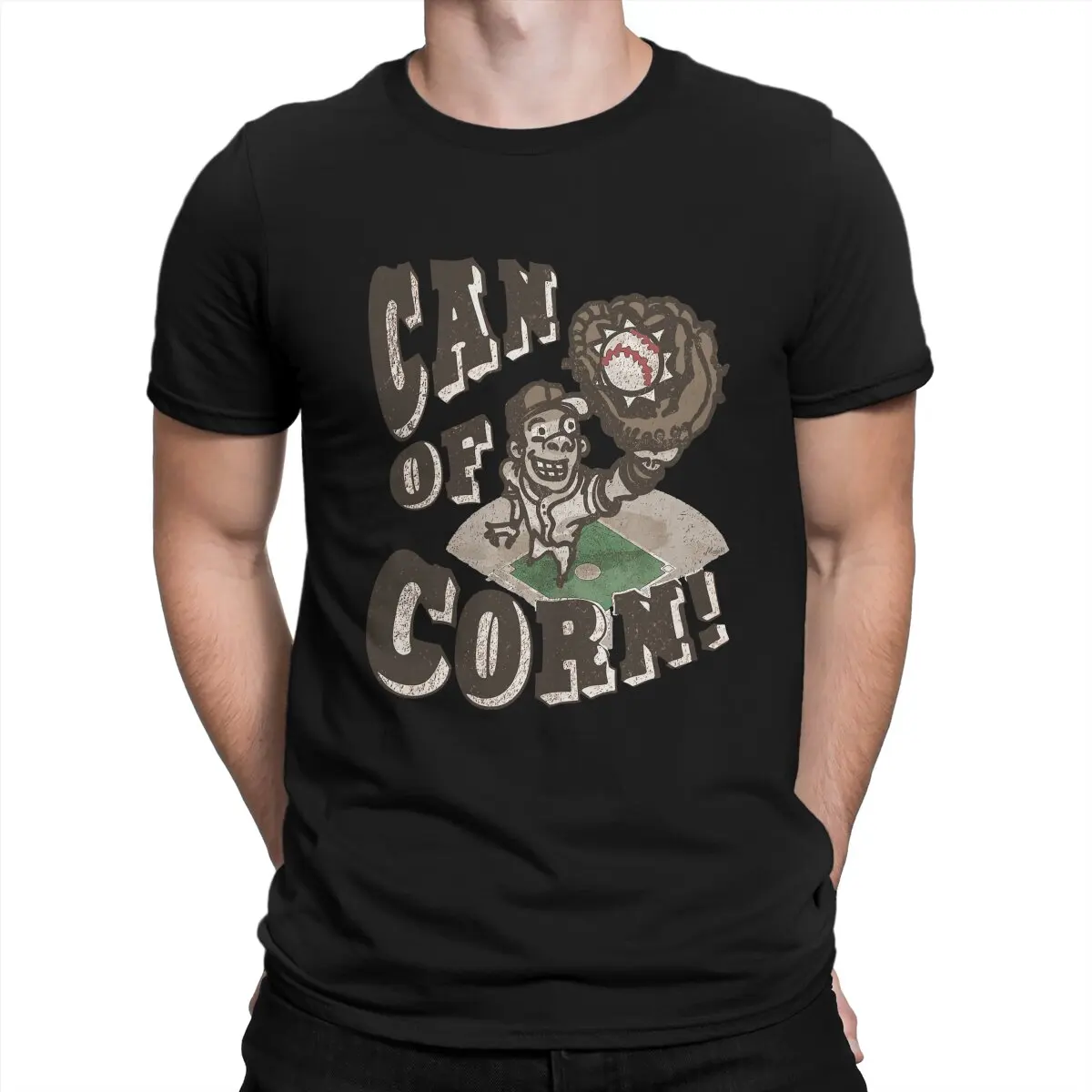 Can of Corn Retro Baseball Player Classic T Shirt Men's Pure Cotton Creative T-Shirts Crew Neck Baseball Sports Tee Shirt
Can of Corn Retro Baseball Player Classic T Shirt Men's Pure Cotton Creative T-Shirts Crew Neck Baseball Sports Tee Shirt