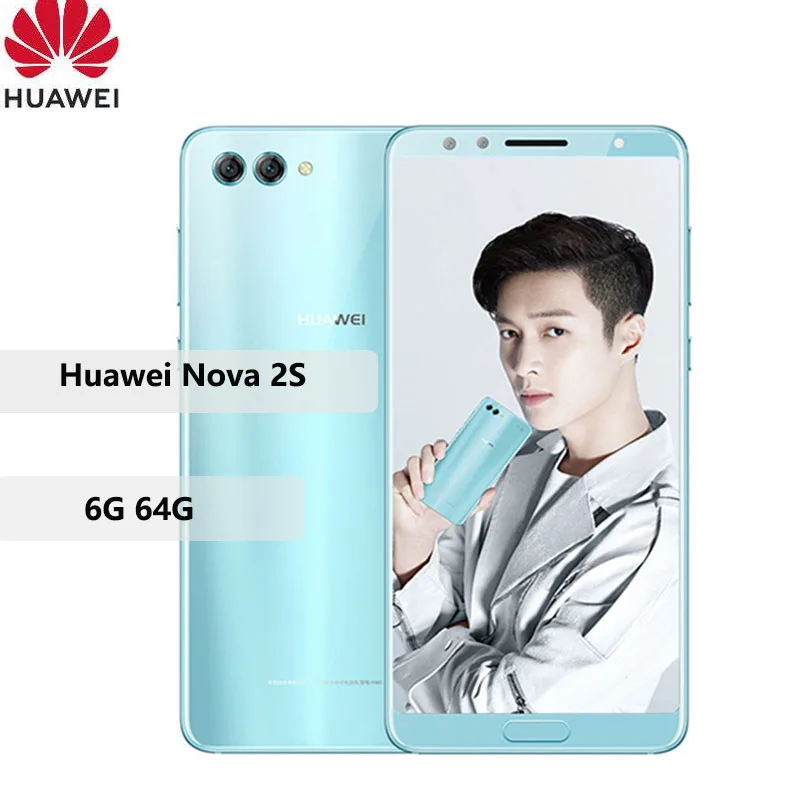 

Восстановленный смартфон Huawei Nova 2S NFC, 2160*1080, 20 МП