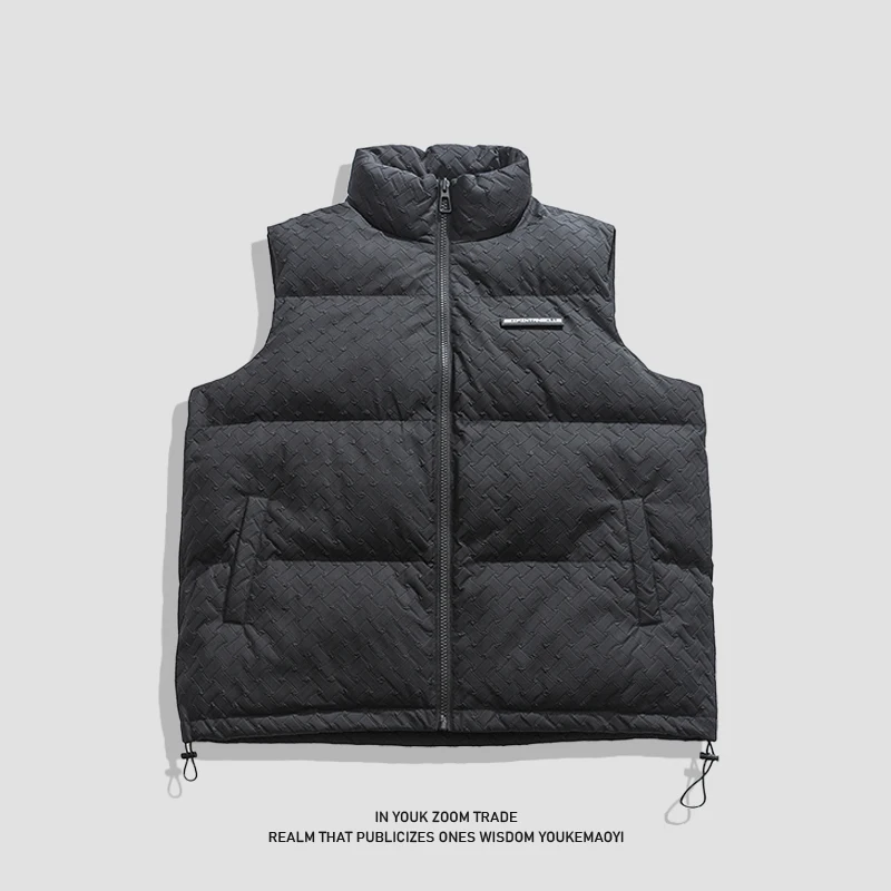 Autumn and winter fried street lovers loose casual collar cargo cotton vest men's sleeveless panel coat
Autumn and winter fried street lovers loose casual collar cargo cotton vest men's sleeveless panel coat