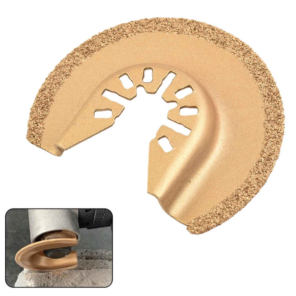 2 Pcs Oscillating Saw Blade 64mm Half Circle Diamond Saw Blade Cutting Disc For Carpentry Woodworking Multi-tool Power Tool
2 Pcs Oscillating Saw Blade 64mm Half Circle Diamond Saw Blade Cutting Disc For Carpentry Woodworking Multi-tool Power Tool