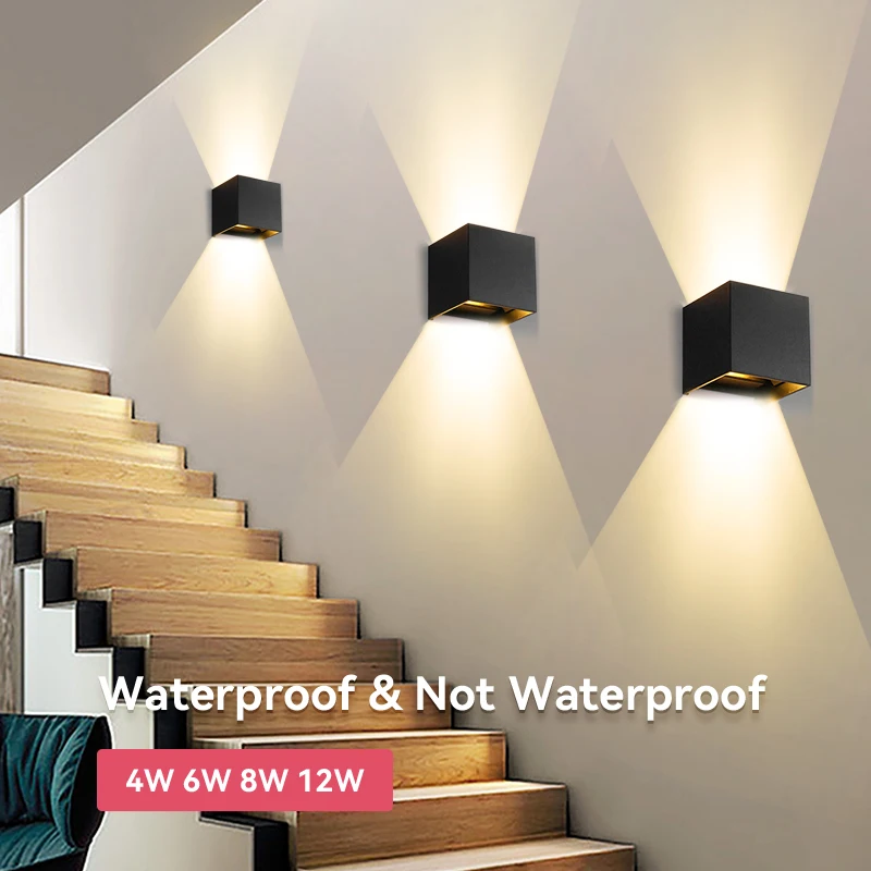 Led Wall Lamp Waterproof Outdoor Lighting Wall Sconce Lamp Interior Wall Light Fixture Decor Living Room Bedroom Porch Lamp 8W
Led Wall Lamp Waterproof Outdoor Lighting Wall Sconce Lamp Interior Wall Light Fixture Decor Living Room Bedroom Porch Lamp 8W