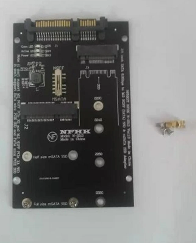 Переходник 2 в 1 для. 2 mSATA SSD-адаптера 2,5 2230 2242 2260 для ПК, Прямая поставка
Переходник 2 в 1 для. 2 mSATA SSD-адаптера 2,5 2230 2242 2260 для ПК, Прямая поставка