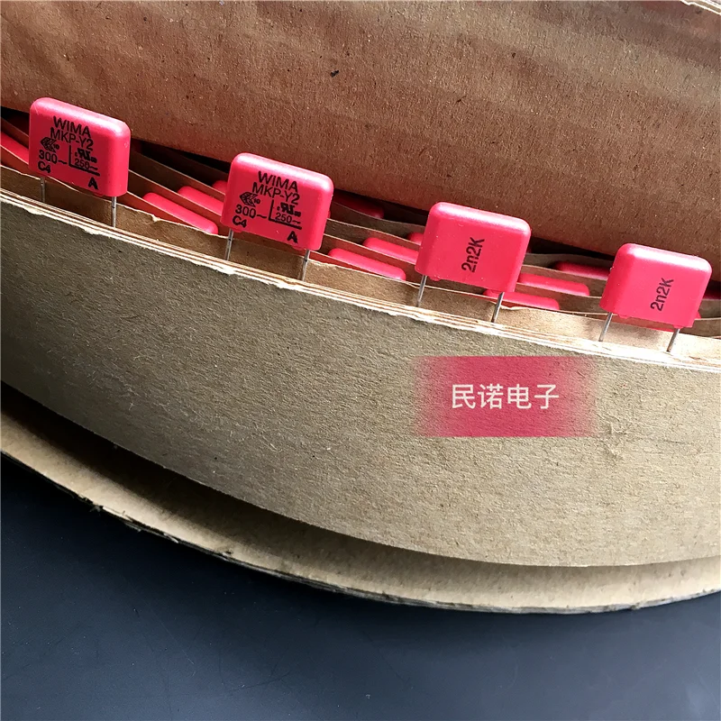 20pcs/lot DIP capacitance MKP-Y2 300V 0.0022UF 300VAC 222 2200PF leg width 10mm New and origianl
20pcs/lot DIP capacitance MKP-Y2 300V 0.0022UF 300VAC 222 2200PF leg width 10mm New and origianl