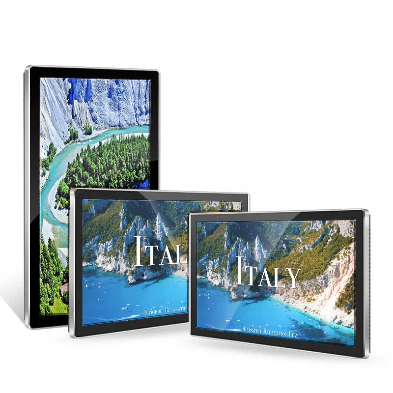 12.1/15/15.6/17 inches 350nits brightness wall mount machine all in one monitor lcd digital signage
12.1/15/15.6/17 inches 350nits brightness wall mount machine all in one monitor lcd digital signage