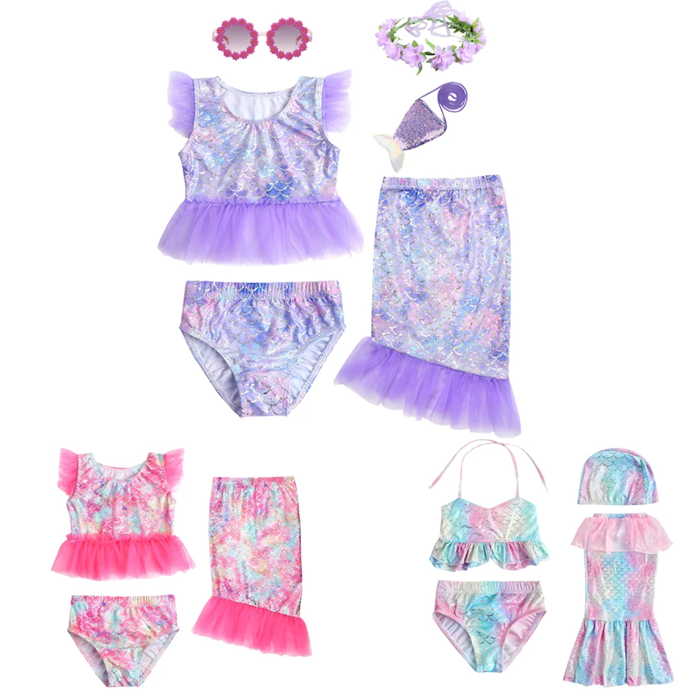 Baby Girls Mermaid Swimwear Summer Clothing Fish Scale 3Pcs Bikini Set Toddler Kids Bathing Suit Swimsuit Tops+Panties+Skirt
Baby Girls Mermaid Swimwear Summer Clothing Fish Scale 3Pcs Bikini Set Toddler Kids Bathing Suit Swimsuit Tops+Panties+Skirt