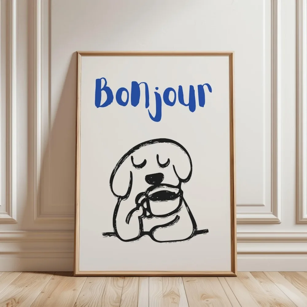 Печать на холсте «Bonjour Dog Cafe», HALFLEMART
Печать на холсте «Bonjour Dog Cafe», HALFLEMART