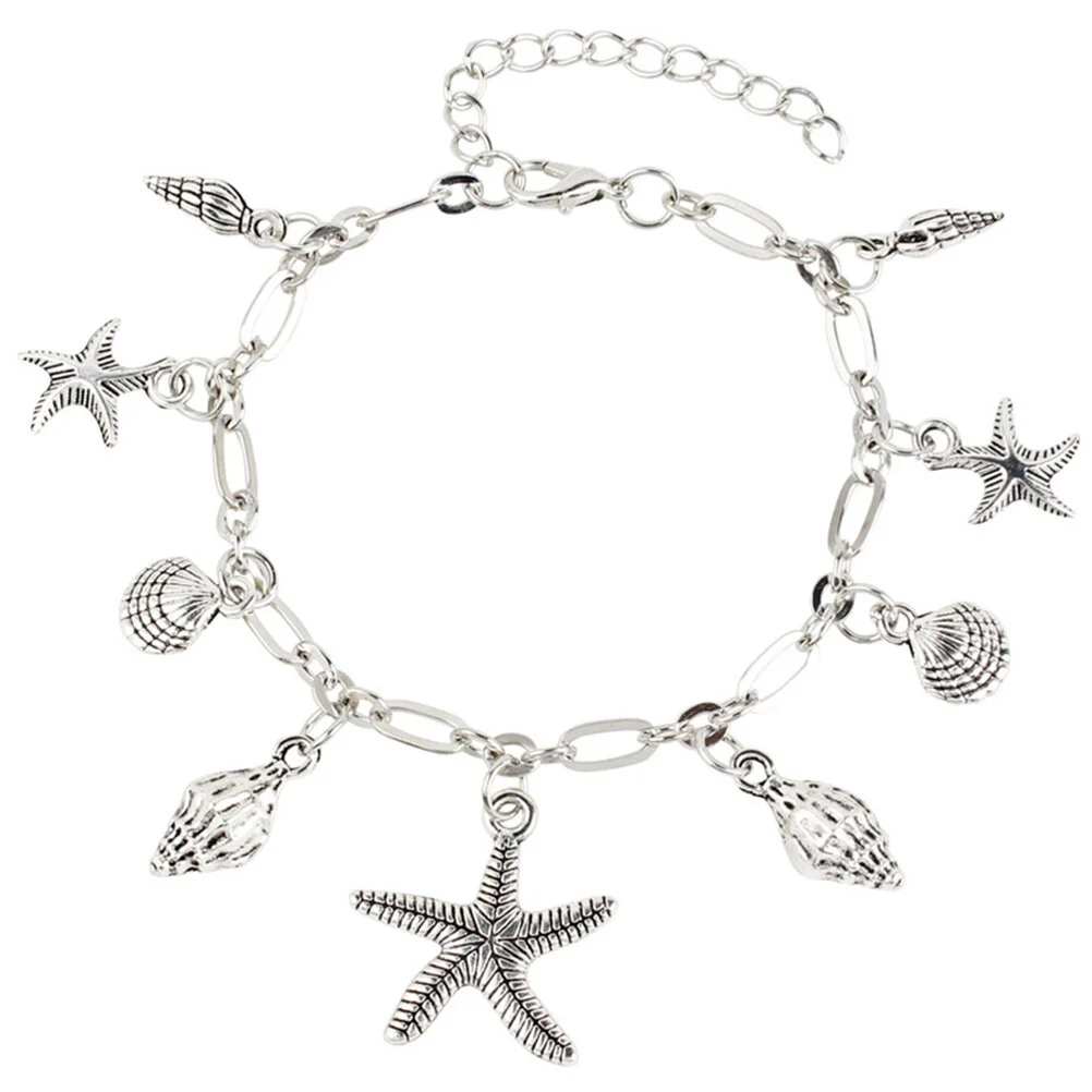 Beach Anklets Heart Women Summer Jewlery Heart-shaped Ocean Bracelet Alloy Foot Jewelry Women's Boho
Beach Anklets Heart Women Summer Jewlery Heart-shaped Ocean Bracelet Alloy Foot Jewelry Women's Boho