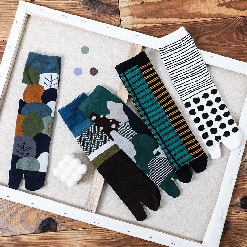 Лидер продаж, дышащие женские хлопковые носки с разрезом, мужские японские носки в стиле Харадзюку С Рисунком растений
Лидер продаж, дышащие женские хлопковые носки с разрезом, мужские японские носки в стиле Харадзюку С Рисунком растений