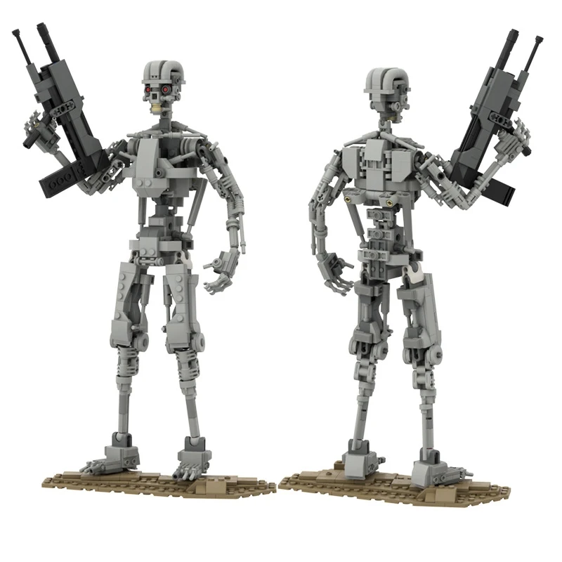 Robot Terminators T-800 Bone Model Building Blocks Classic Movie Mecha MOC Bricks Mechanical Battle Toys For Boy Birthday Gifts
Robot Terminators T-800 Bone Model Building Blocks Classic Movie Mecha MOC Bricks Mechanical Battle Toys For Boy Birthday Gifts