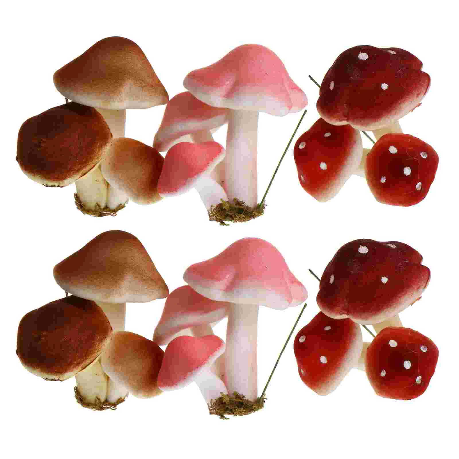 Mushroom Mushrooms Garden Mini Decor Miniature Artificial Landscape Ornaments Fake Foam Ornament Decoration Micro Figurines
Mushroom Mushrooms Garden Mini Decor Miniature Artificial Landscape Ornaments Fake Foam Ornament Decoration Micro Figurines