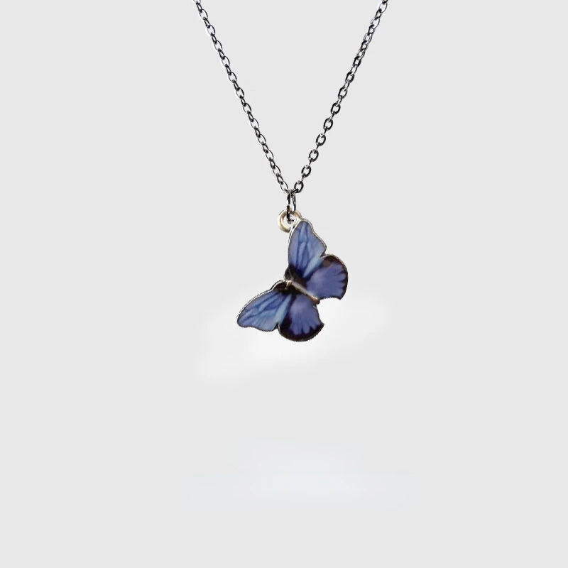 Purple Butterfly Necklace for Women Fashion Jewelry Clavicle Chain Female Charm Butterfly Pendant Necklace gothic Sweater Chain
Purple Butterfly Necklace for Women Fashion Jewelry Clavicle Chain Female Charm Butterfly Pendant Necklace gothic Sweater Chain