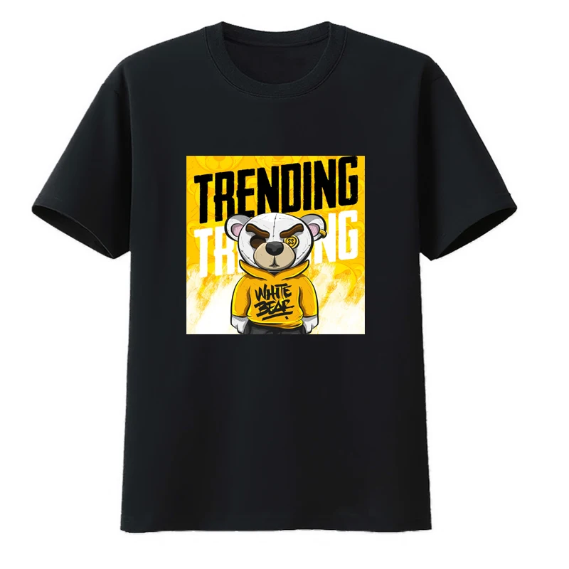 Trending White Bear Cotton T-shirts Graphic Tshirts for Men Camisa O-neck Breathable Novelty Summer Roupas Masculinas Tshirt
Trending White Bear Cotton T-shirts Graphic Tshirts for Men Camisa O-neck Breathable Novelty Summer Roupas Masculinas Tshirt