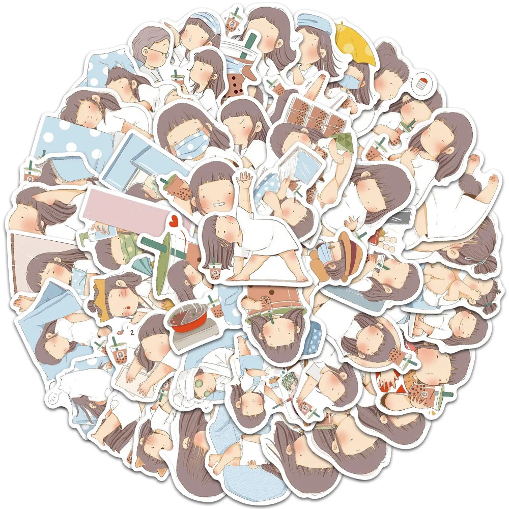 10/30/50PCS Fat Girl Cute Hand Account Personalized Sticker Luggage Laptop Decoration Waterproof Graffiti Refrigerator Wholesale
10/30/50PCS Fat Girl Cute Hand Account Personalized Sticker Luggage Laptop Decoration Waterproof Graffiti Refrigerator Wholesale