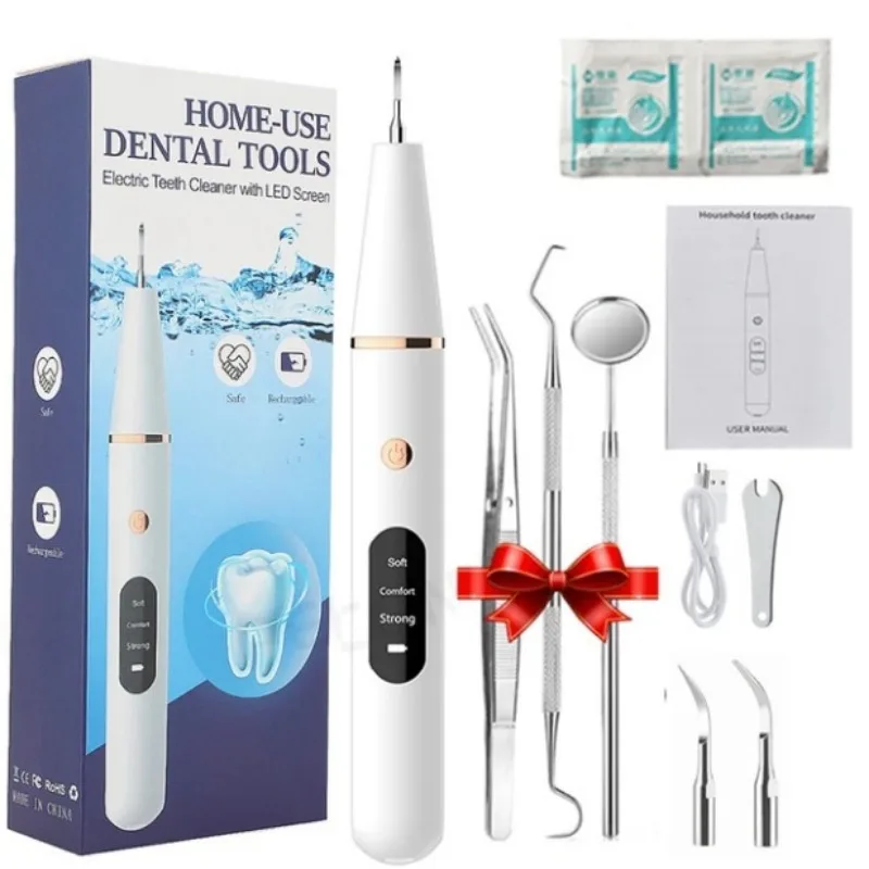 Ultrasonic Dental Scaler Remove Teeth Tartar Stain Tooth Calculus Electric Sonic Teeth Plaque Cleaner Teeth Whitening Oral Care
Ultrasonic Dental Scaler Remove Teeth Tartar Stain Tooth Calculus Electric Sonic Teeth Plaque Cleaner Teeth Whitening Oral Care