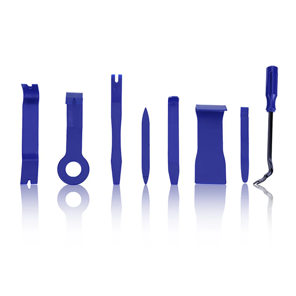 Auto Trim Removal Tool Set 8Pcs Repair Rubber Buckle Screwdriver 6 Inch Interior Clip Modiy Disassembly for Car Door Panel Dash
Auto Trim Removal Tool Set 8Pcs Repair Rubber Buckle Screwdriver 6 Inch Interior Clip Modiy Disassembly for Car Door Panel Dash