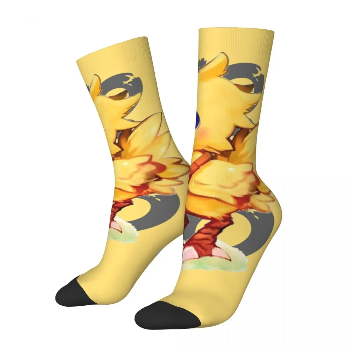 Funny Crazy Compression Sock for Men Cute Hip Hop Vintage Final Fantasy Chocobo Game Seamless Pattern Printed Boys Crew Sock
Funny Crazy Compression Sock for Men Cute Hip Hop Vintage Final Fantasy Chocobo Game Seamless Pattern Printed Boys Crew Sock