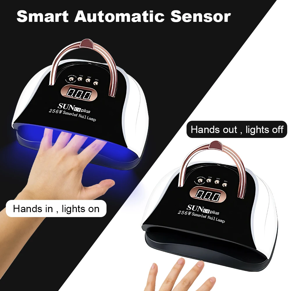 SUNC4 Plus 114W UV Led Lamp Smart Auto Sensor Nail Dryer UV Gel Varnish 57Leds Dual-source Nail Lamp Nail Art Salon Manicure
SUNC4 Plus 114W UV Led Lamp Smart Auto Sensor Nail Dryer UV Gel Varnish 57Leds Dual-source Nail Lamp Nail Art Salon Manicure