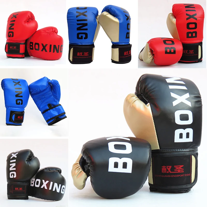 1 Pair Of Boxing Gloves For Adult/kids Taekwondo Protector Pads Boxing Gloves Kickboxing Muay Thai Sanda MMA Training Equipment
1 Pair Of Boxing Gloves For Adult/kids Taekwondo Protector Pads Boxing Gloves Kickboxing Muay Thai Sanda MMA Training Equipment