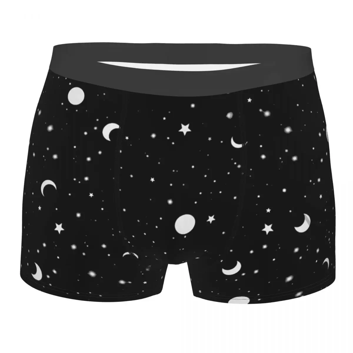 Black Universe Underpants Breathbale Panties Men's Underwear Print Shorts Boxer Briefs
Black Universe Underpants Breathbale Panties Men's Underwear Print Shorts Boxer Briefs