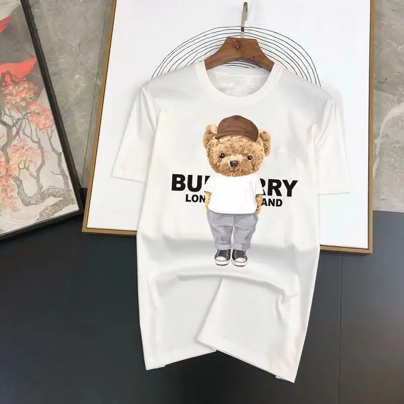 Summer Luxury Brand Men T-Shirt High Quality Cotton Letters T Shirt Bear Print Short Sleeves Women Plus Size Tee Free Shipping
Summer Luxury Brand Men T-Shirt High Quality Cotton Letters T Shirt Bear Print Short Sleeves Women Plus Size Tee Free Shipping