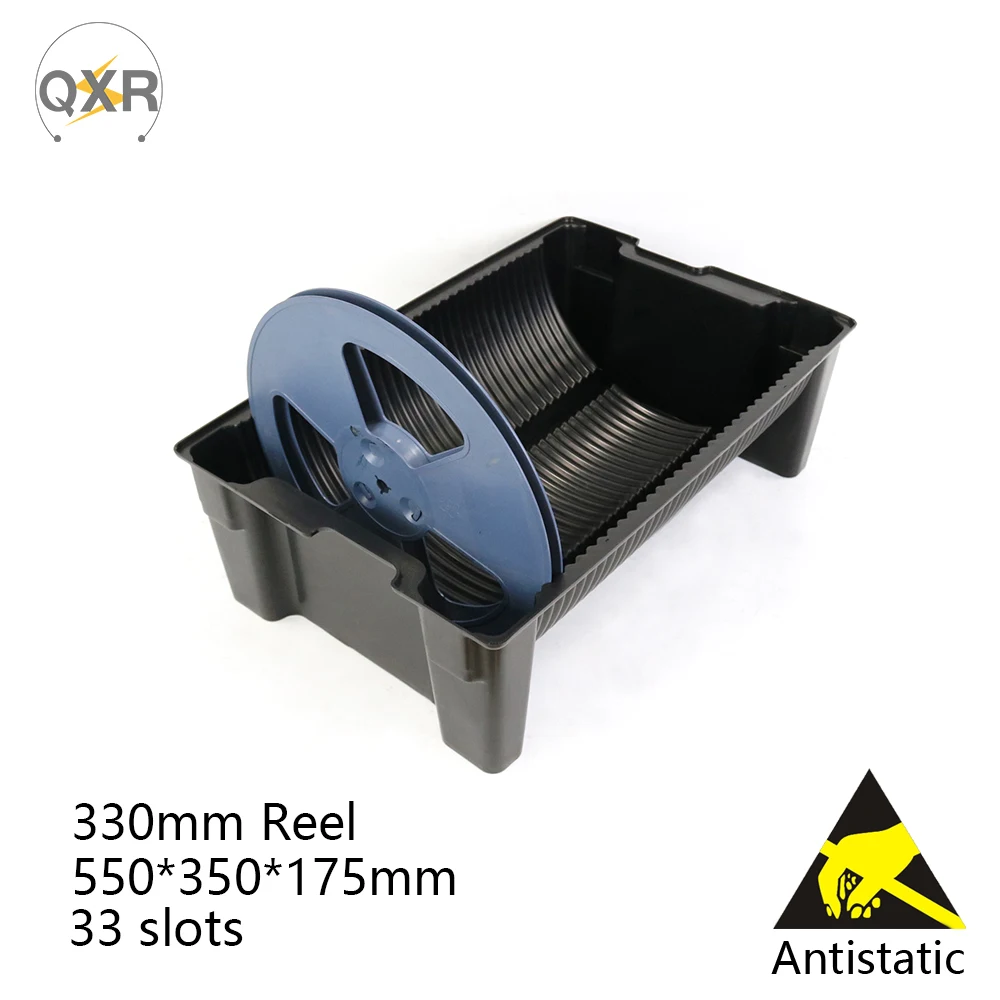 Q-RT3 ESD SMT SMD Reel Storage Rack Tray Big 330mm Coil 33 Slots Antistatic Reel Holder SMT Production Line SMD Box
Q-RT3 ESD SMT SMD Reel Storage Rack Tray Big 330mm Coil 33 Slots Antistatic Reel Holder SMT Production Line SMD Box
