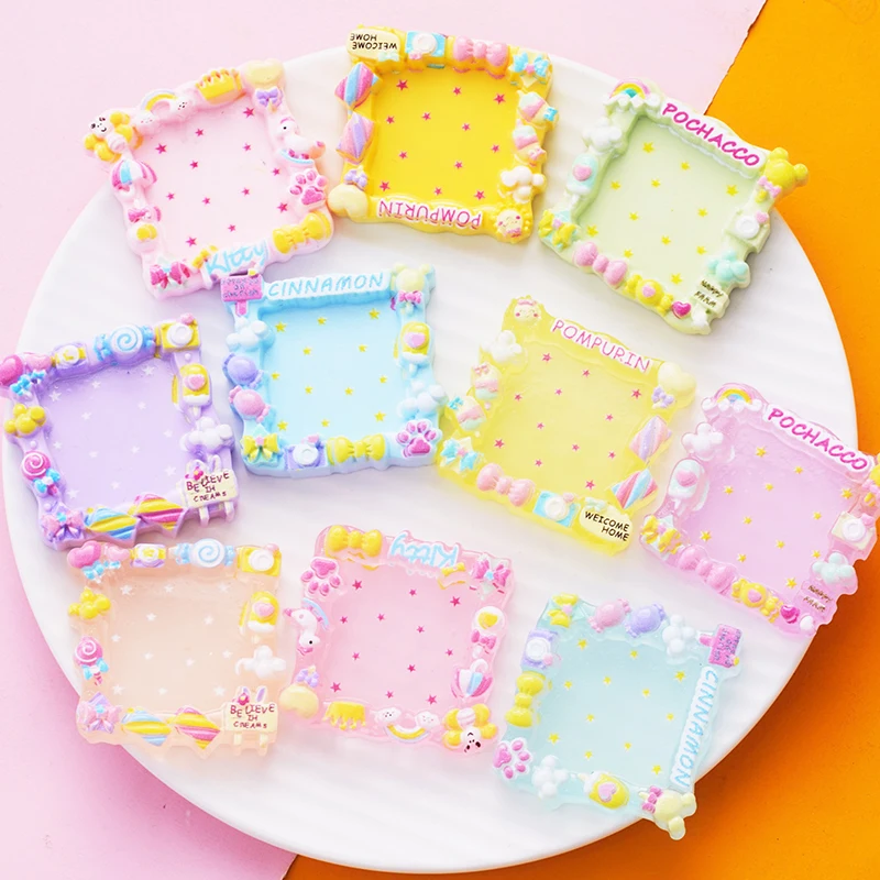 Creative DIY Phone Case Hair Clip Refrigerator Sticker Accessories Kawaii Mini Cartoon Frame Cream Gum Ornaments
Creative DIY Phone Case Hair Clip Refrigerator Sticker Accessories Kawaii Mini Cartoon Frame Cream Gum Ornaments
