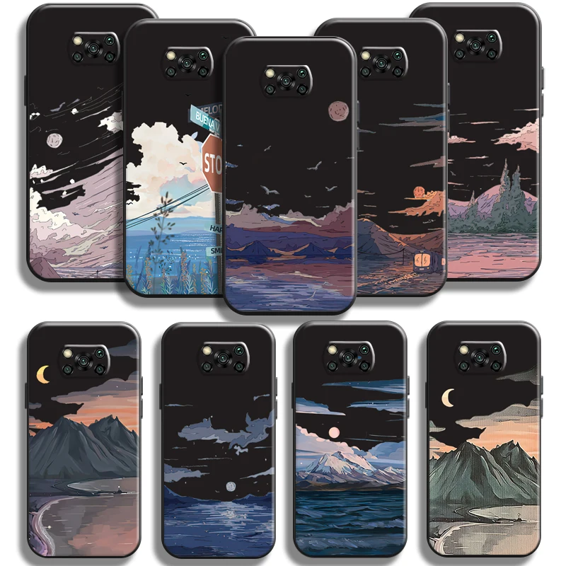 Landscape Painting Phone Case For Xiaomi Poco X3 Pro X3 NFC POCO X3 GT Coque Black Back Funda Soft
Landscape Painting Phone Case For Xiaomi Poco X3 Pro X3 NFC POCO X3 GT Coque Black Back Funda Soft