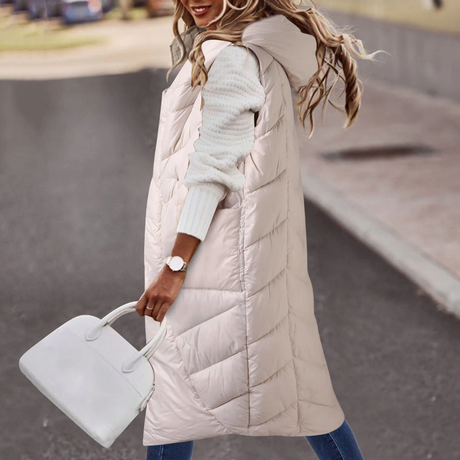 Womens Vest Hooded Padded Vest Women's Big Pocket Jacket Vest Gift Girl 12 Swim Women Large Womens Winter Coats
Womens Vest Hooded Padded Vest Women's Big Pocket Jacket Vest Gift Girl 12 Swim Women Large Womens Winter Coats