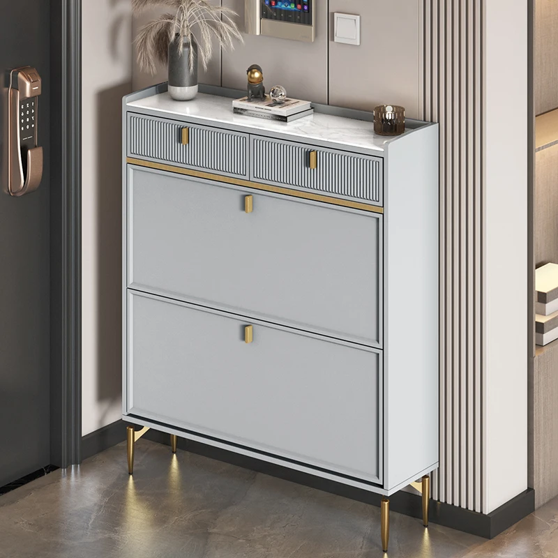 Narrow Luxury Shoe Cabinet Ultra Thin Multilayer Entryway Adjustable Shoe Rack Wall Space Saving Porte Chaussures Home Furniture
Narrow Luxury Shoe Cabinet Ultra Thin Multilayer Entryway Adjustable Shoe Rack Wall Space Saving Porte Chaussures Home Furniture