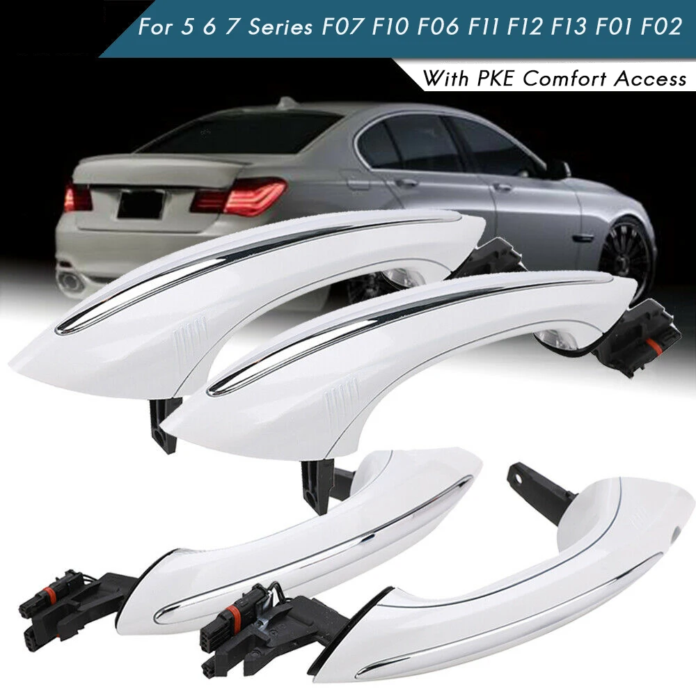 4X White Outer Outside Exterior Comfort Access Door Handle Set For-BMW 5 6 7 Series F07 F10 F11 F06 F12 F13 F01 F02 F03
4X White Outer Outside Exterior Comfort Access Door Handle Set For-BMW 5 6 7 Series F07 F10 F11 F06 F12 F13 F01 F02 F03