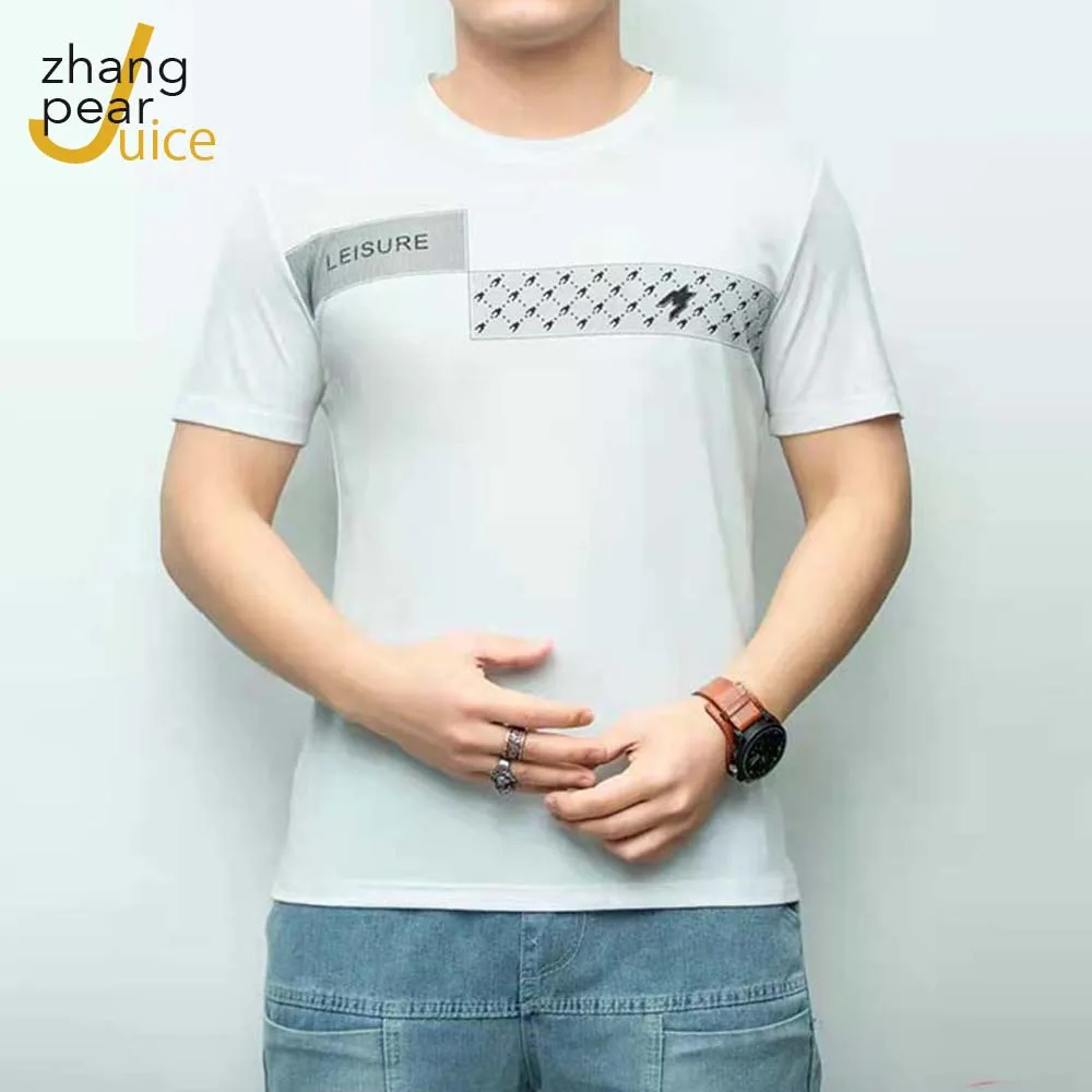 Summer Stretch T-shirt Male Tee Tops Clothing Men T Shirt Casual Short Sleeve Slim Tees Elastic T-shirt
Summer Stretch T-shirt Male Tee Tops Clothing Men T Shirt Casual Short Sleeve Slim Tees Elastic T-shirt