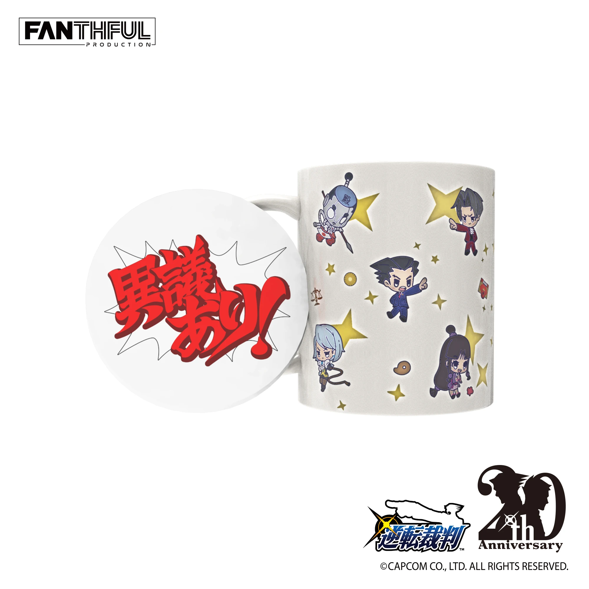 Gyakuten Saiban Ace Attorney Miles Edgeworth Official Ceramic Q Version Character Print Mug Cup Game Water Cup Cosplay Props
Gyakuten Saiban Ace Attorney Miles Edgeworth Official Ceramic Q Version Character Print Mug Cup Game Water Cup Cosplay Props