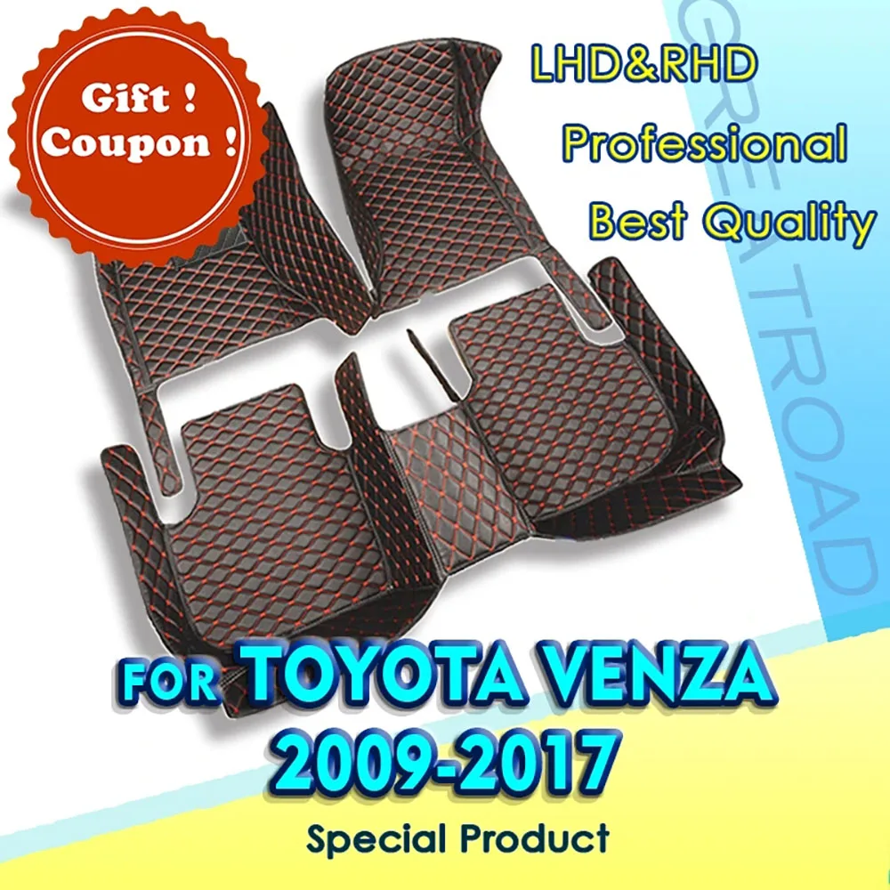 Car Floor Mats For Toyota Venza 2009-2017 2010 2011 2012 2013 Custom Auto Foot Pads Automobile Carpet Cover Interior Accessories
Car Floor Mats For Toyota Venza 2009-2017 2010 2011 2012 2013 Custom Auto Foot Pads Automobile Carpet Cover Interior Accessories