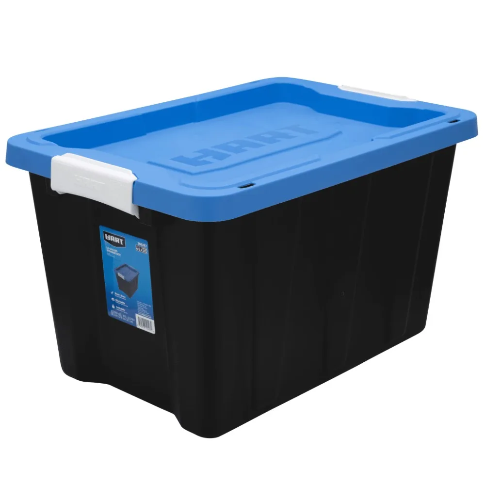 12 Gallon Heavy Duty Latching Plastic Storage Bin Container, Black Home Containers Organizer Set of 4
12 Gallon Heavy Duty Latching Plastic Storage Bin Container, Black Home Containers Organizer Set of 4
