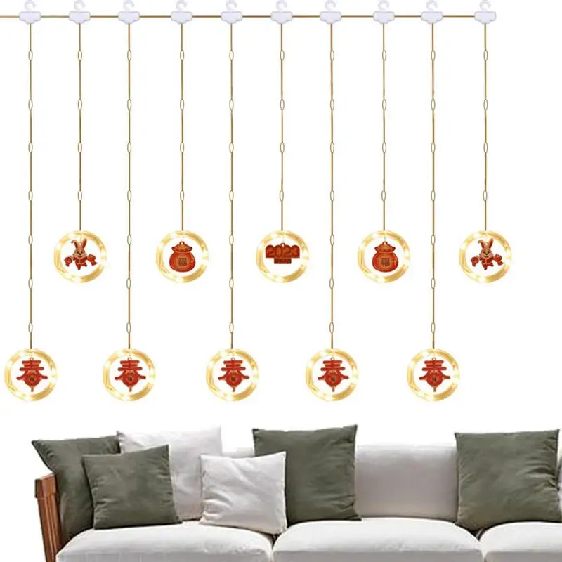 Chinese New Year String Lights 9.8 Ft Year Of The Rabbit Chinese String Light LED Fairy Lights Hanging Party Decorations For
Chinese New Year String Lights 9.8 Ft Year Of The Rabbit Chinese String Light LED Fairy Lights Hanging Party Decorations For