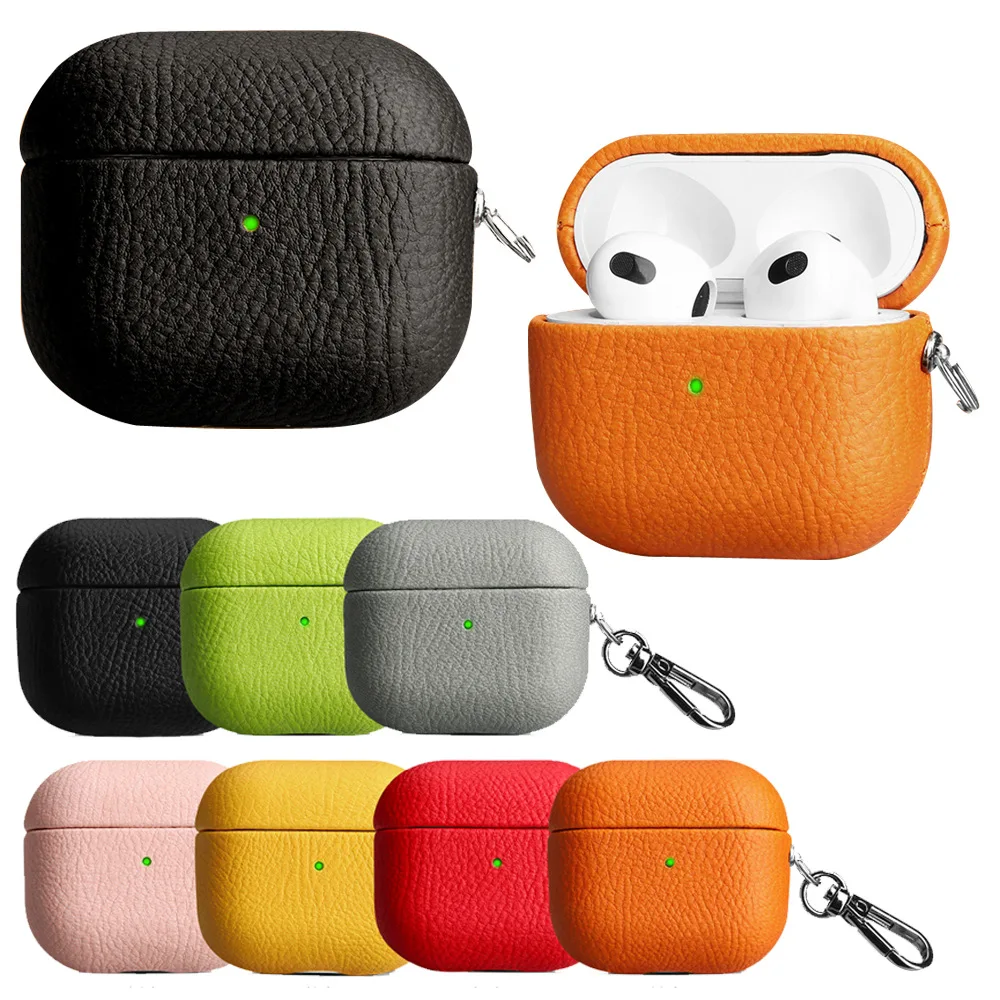 Защитный чехол для AirPods Pro 2, Беспроводная Bluetooth-гарнитура Apple PRO с узором Личи, кожаный защитный чехол
Защитный чехол для AirPods Pro 2, Беспроводная Bluetooth-гарнитура Apple PRO с узором Личи, кожаный защитный чехол