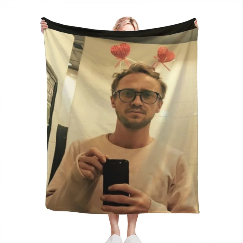 Tom felton blanket Throw Blankets Soft Velvet Blanket Travel Bedding Fleece Blanket 
Tom felton blanket Throw Blankets Soft Velvet Blanket Travel Bedding Fleece Blanket