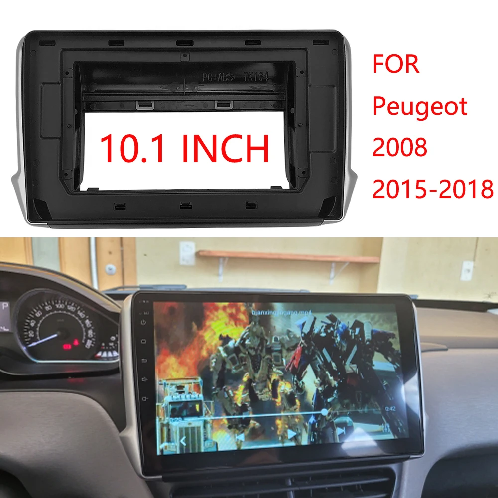 2 Din 10,1 дюймовый автомобильный радиоприемник установка DVD GPS Mp5 пластиковая панель Рамка для Peugeot 2008 2015 ~ 2018 комплект крепления для приборной панели
2 Din 10,1 дюймовый автомобильный радиоприемник установка DVD GPS Mp5 пластиковая панель Рамка для Peugeot 2008 2015 ~ 2018 комплект крепления для приборной панели