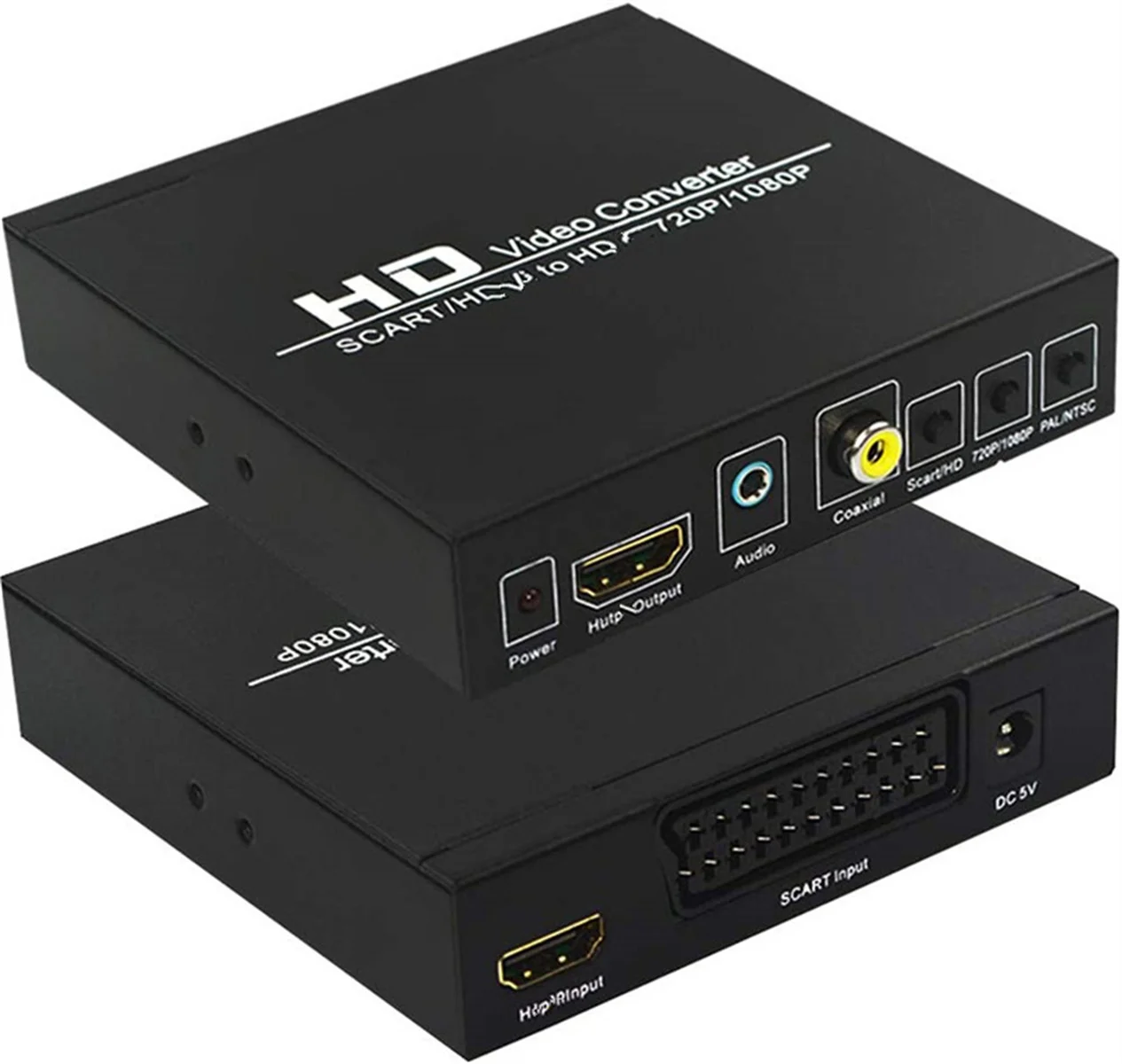 SCART to HDMI-Compatible Converter Coaxia Audio Video Converter Video Converter For HDMI-Compatible HD DVD Game Console Set-BOX
SCART to HDMI-Compatible Converter Coaxia Audio Video Converter Video Converter For HDMI-Compatible HD DVD Game Console Set-BOX