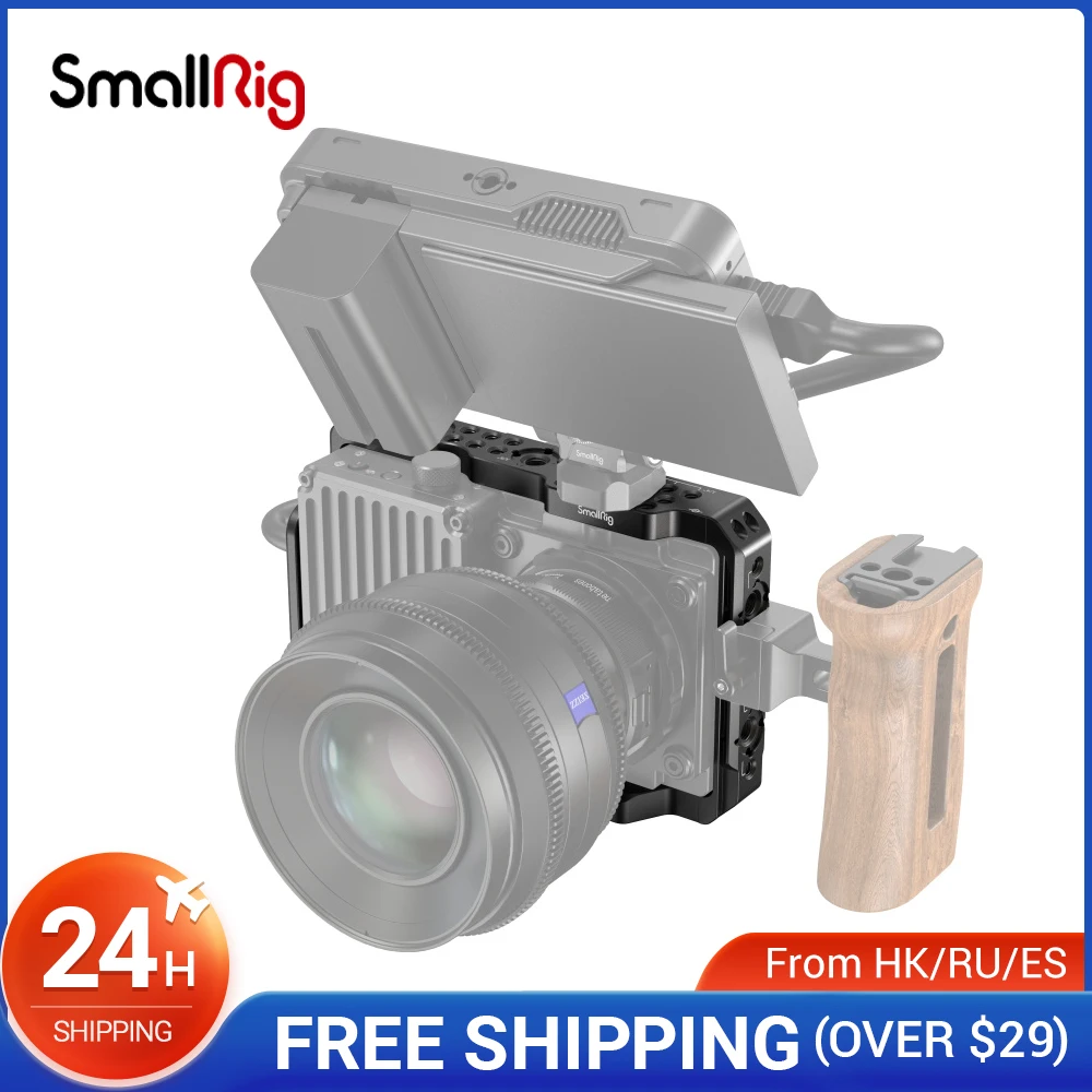SmallRig Freefly Wave Camera Cage Removable Modular Backplate with Various Mounting Point for Battery Plates Transmitter Monitor
SmallRig Freefly Wave Camera Cage Removable Modular Backplate with Various Mounting Point for Battery Plates Transmitter Monitor