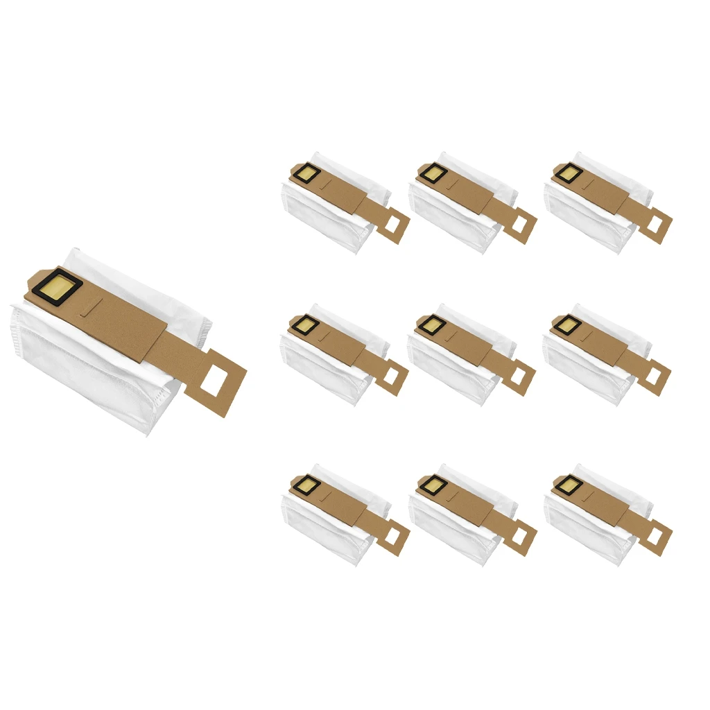 10 Pcs Disposable Dust Bags for Xiaomi Roborock S7 T7S T7S Plus Auto-Empty Dock Vacuum Cleaner Accessories
10 Pcs Disposable Dust Bags for Xiaomi Roborock S7 T7S T7S Plus Auto-Empty Dock Vacuum Cleaner Accessories
