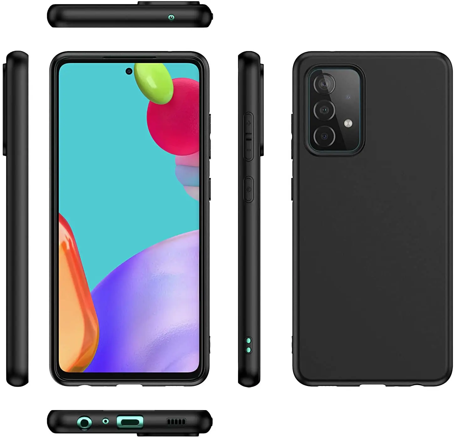 Black Cases Cover for Samsung Galaxy S21 Ultra S21 Plus S20 FE S10e S9 S8 S7 Note 8 9 10 Pro Matte Simple Skin Mobile Phone Case
Black Cases Cover for Samsung Galaxy S21 Ultra S21 Plus S20 FE S10e S9 S8 S7 Note 8 9 10 Pro Matte Simple Skin Mobile Phone Case