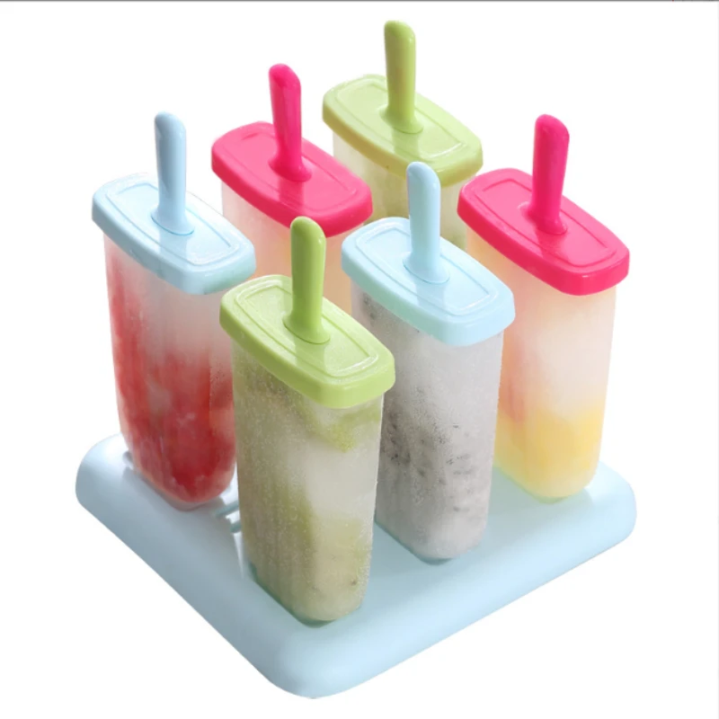 6pcs/set DIY Ice Lolly Cream Molds Ice Tray Rectangle Shaped Ice Cream Molds Tray Stick Ice Cream Makers Mould with Sticks
6pcs/set DIY Ice Lolly Cream Molds Ice Tray Rectangle Shaped Ice Cream Molds Tray Stick Ice Cream Makers Mould with Sticks