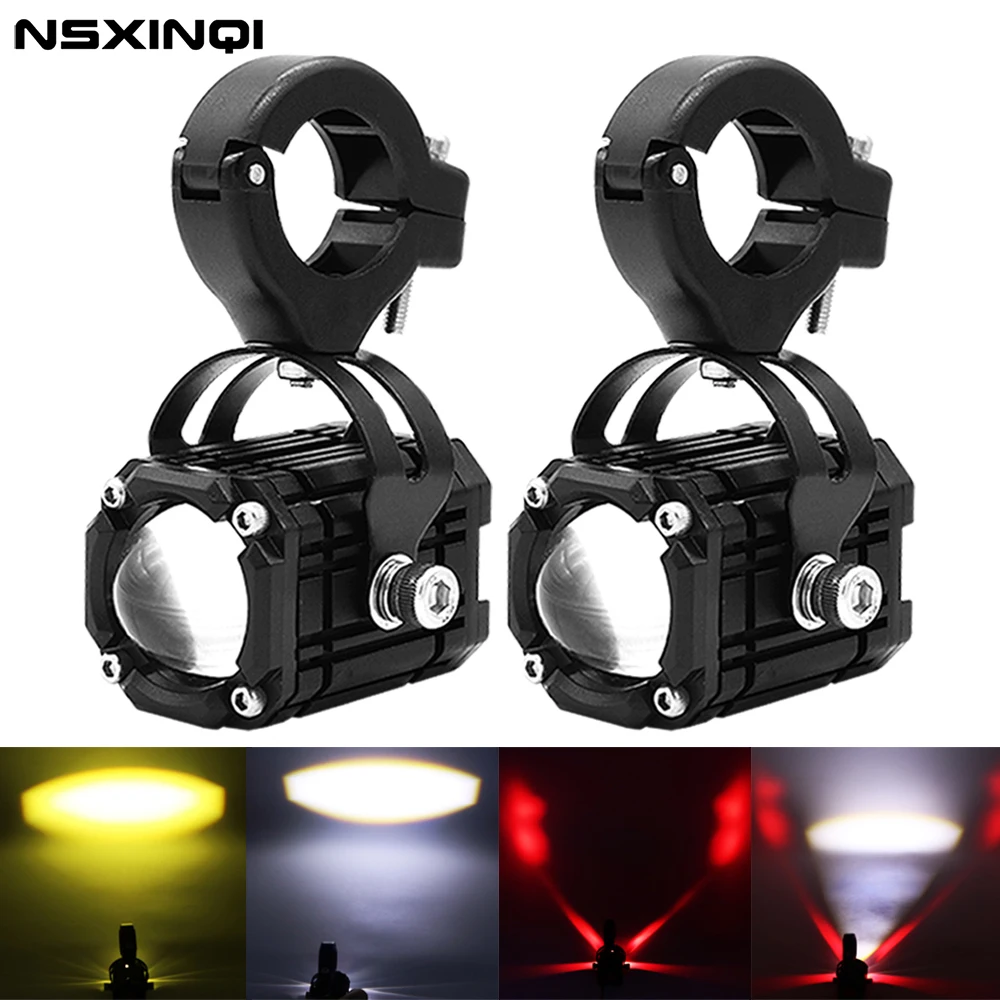 Налобный фонарь для мотоцикла NSXINQI, 2 шт., мини-фара дальнего света с демоническим глазом, автомобильные лампы, двигатель Explorer, противотуманс... 
Налобный фонарь для мотоцикла NSXINQI, 2 шт., мини-фара дальнего света с демоническим глазом, автомобильные лампы, двигатель Explorer, противотуманс...