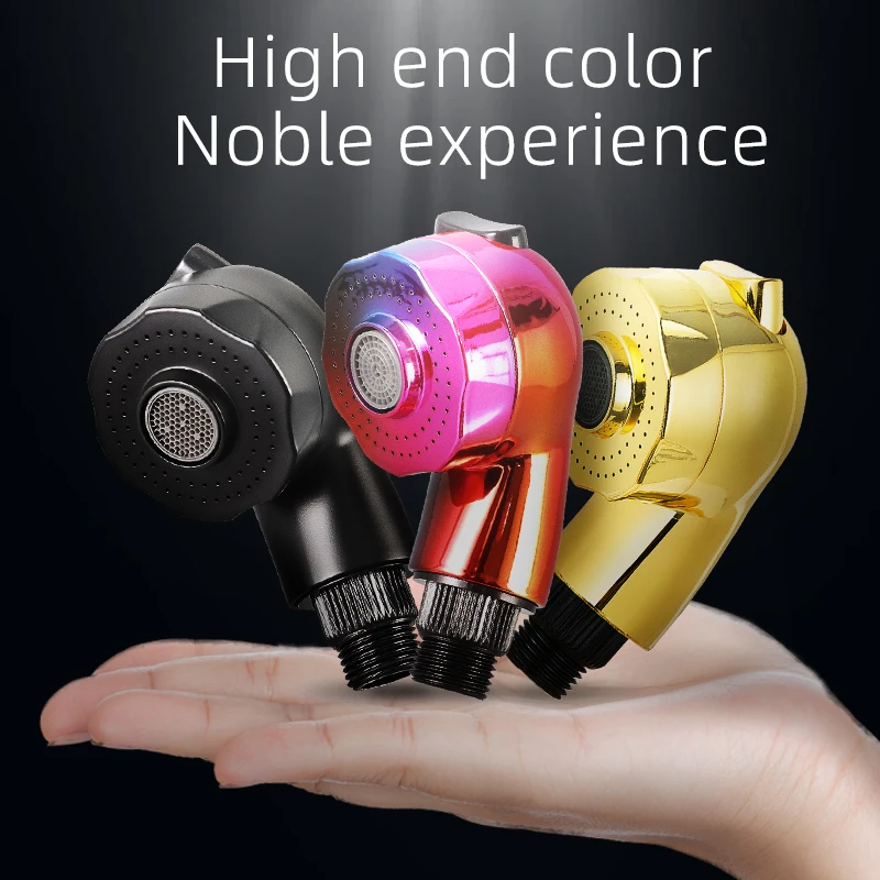 Регулируемые золотые насадки для душа для салона красоты 
Регулируемые золотые насадки для душа для салона красоты