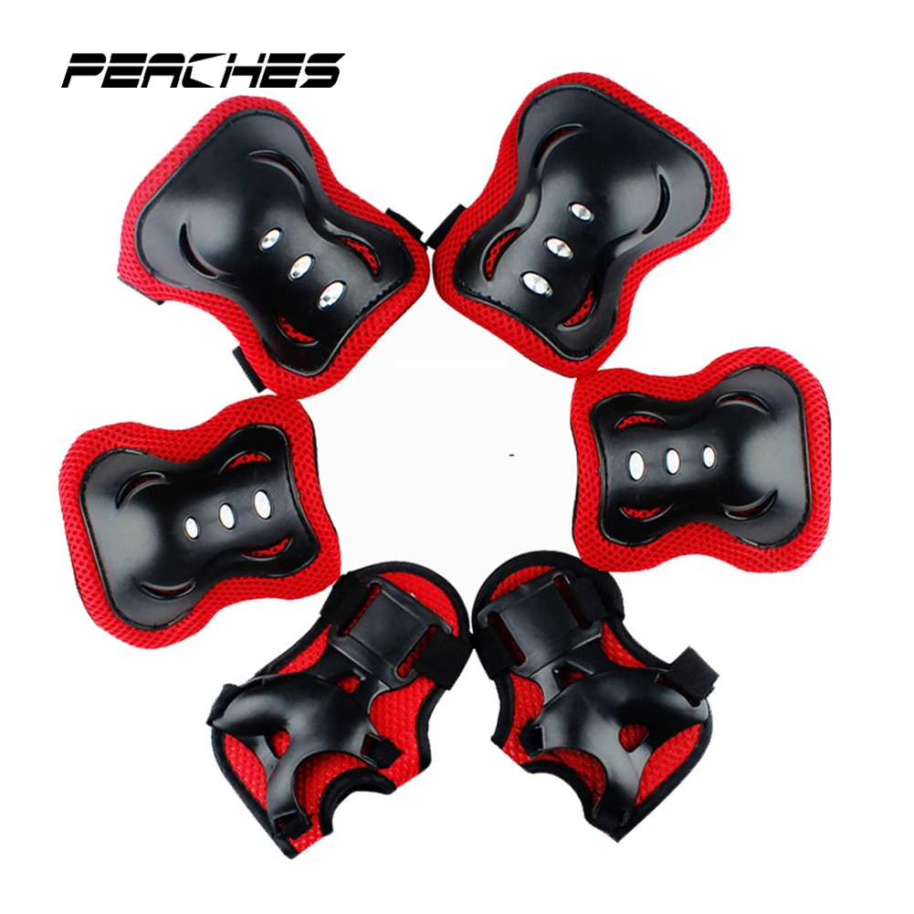 Children Skating Protective Gear 6Pcs/Set Knee Wrist Guard Elbow Pads Protective Gear For Roller Skating Cycling Sports
Children Skating Protective Gear 6Pcs/Set Knee Wrist Guard Elbow Pads Protective Gear For Roller Skating Cycling Sports
